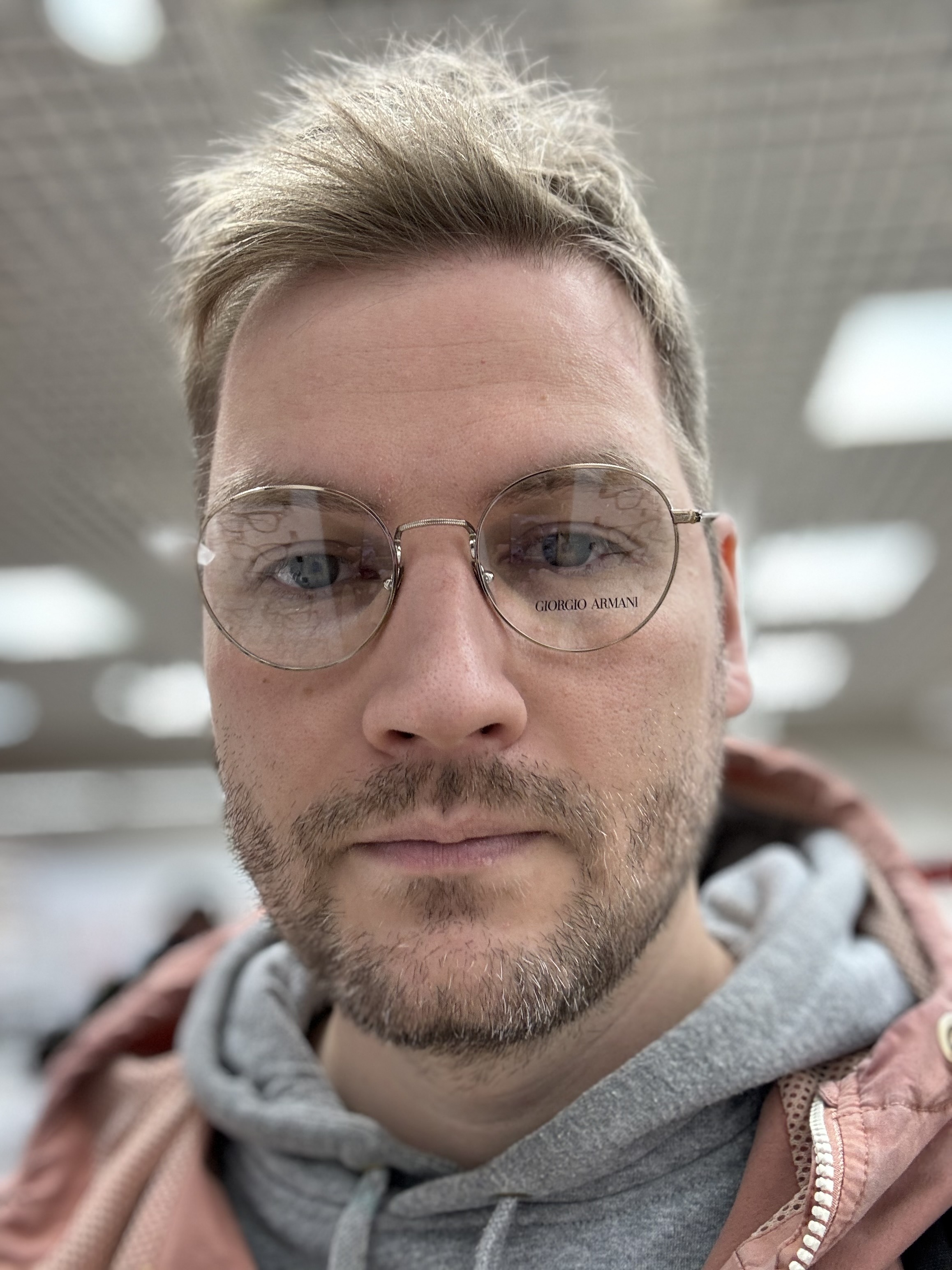 Me with new glasses